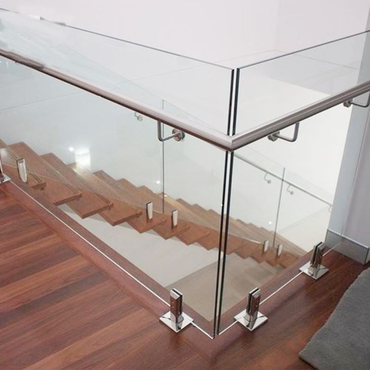 Staircase Railing With Glass