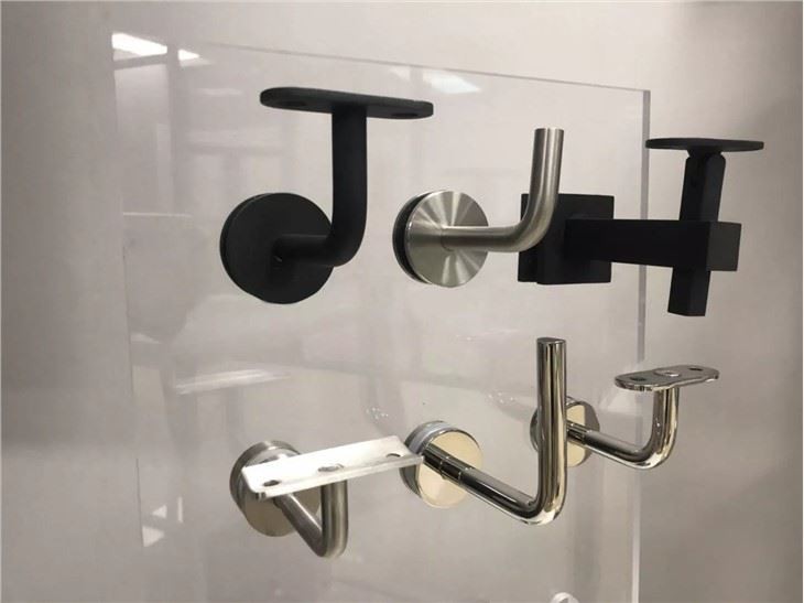 Black Handrail Bracket