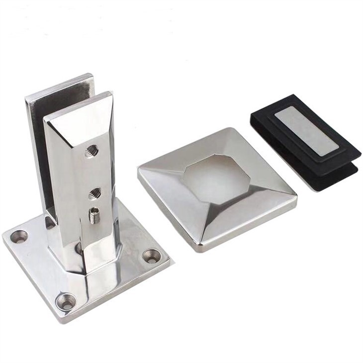 Frameless Glass fencing spigots